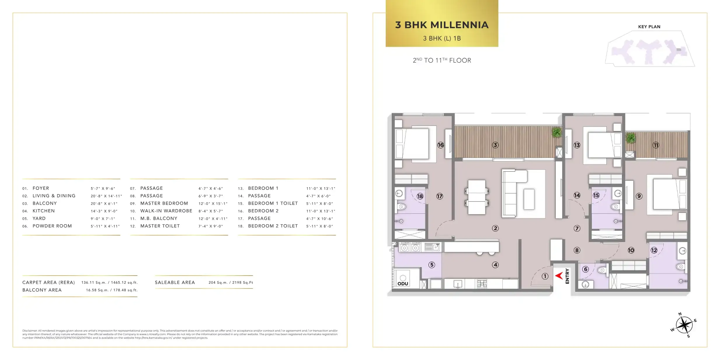 L&T Elara Celestia Unit 1